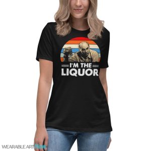 Retro Mr Haley I Am The Liquor T-Shirt - Women's Relaxed Short Sleeve Jersey Tee