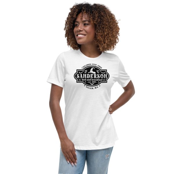 Sanderson Bed & Breakfast Halloween Movie It's All Just A Bunch Of Hocus Pocus T-Shirt - Women's Relaxed Short Sleeve Jersey Tee