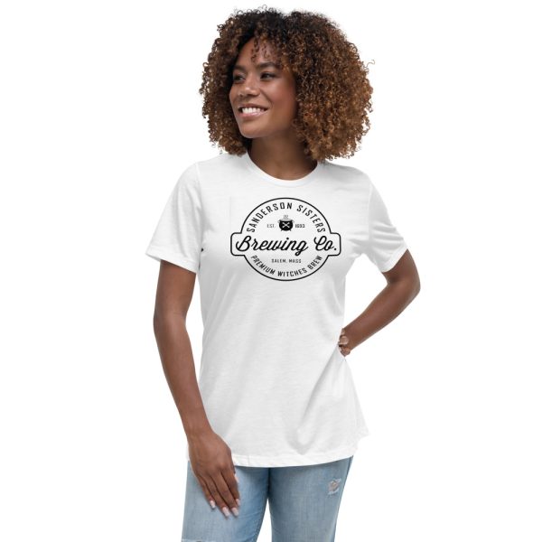 Sanderson Sister Brewing Co Sanderson Sisters T-Shirt - Women's Relaxed Short Sleeve Jersey Tee