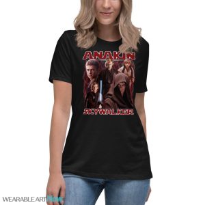 Star Wars Anakin Skywalker Darth Vader T-Shirt - Women's Relaxed Short Sleeve Jersey Tee