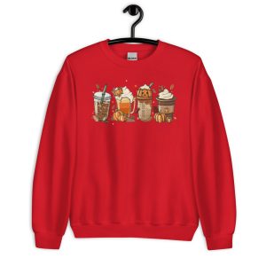 Thanksgiving Gnome Sweet Mugs Halloween T-Shirt - Unisex Heavy Blend Crewneck Sweatshirt