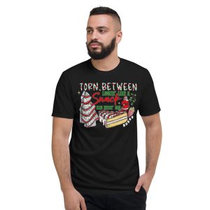 Torn Between Looking Like A Snack Or Eating One Christmas Shirt - Short Sleeve T-Shirt