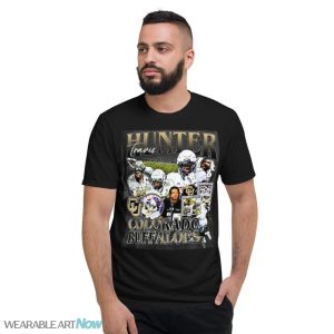 Travis Hunter 90s Vintage American Football T-Shirt - Short Sleeve T-Shirt