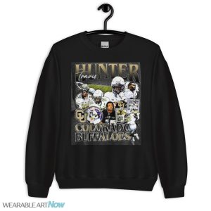 Travis Hunter 90s Vintage American Football T-Shirt - Unisex Crewneck Sweatshirt