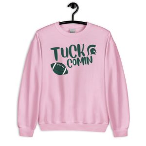 Tuck Comin Michigan Football Coach Fan Gift T Shirt - Unisex Heavy Blend Crewneck Sweatshirt-1