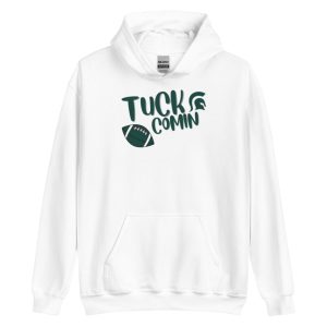 Tuck Comin Michigan Football Coach Fan Gift T Shirt - Unisex Heavy Blend Hooded Sweatshirt