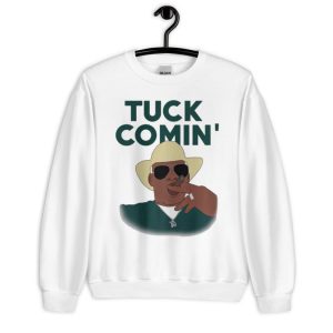 Tuck Comin’ Michigan State Football T-Shirt - Unisex Heavy Blend Crewneck Sweatshirt-2