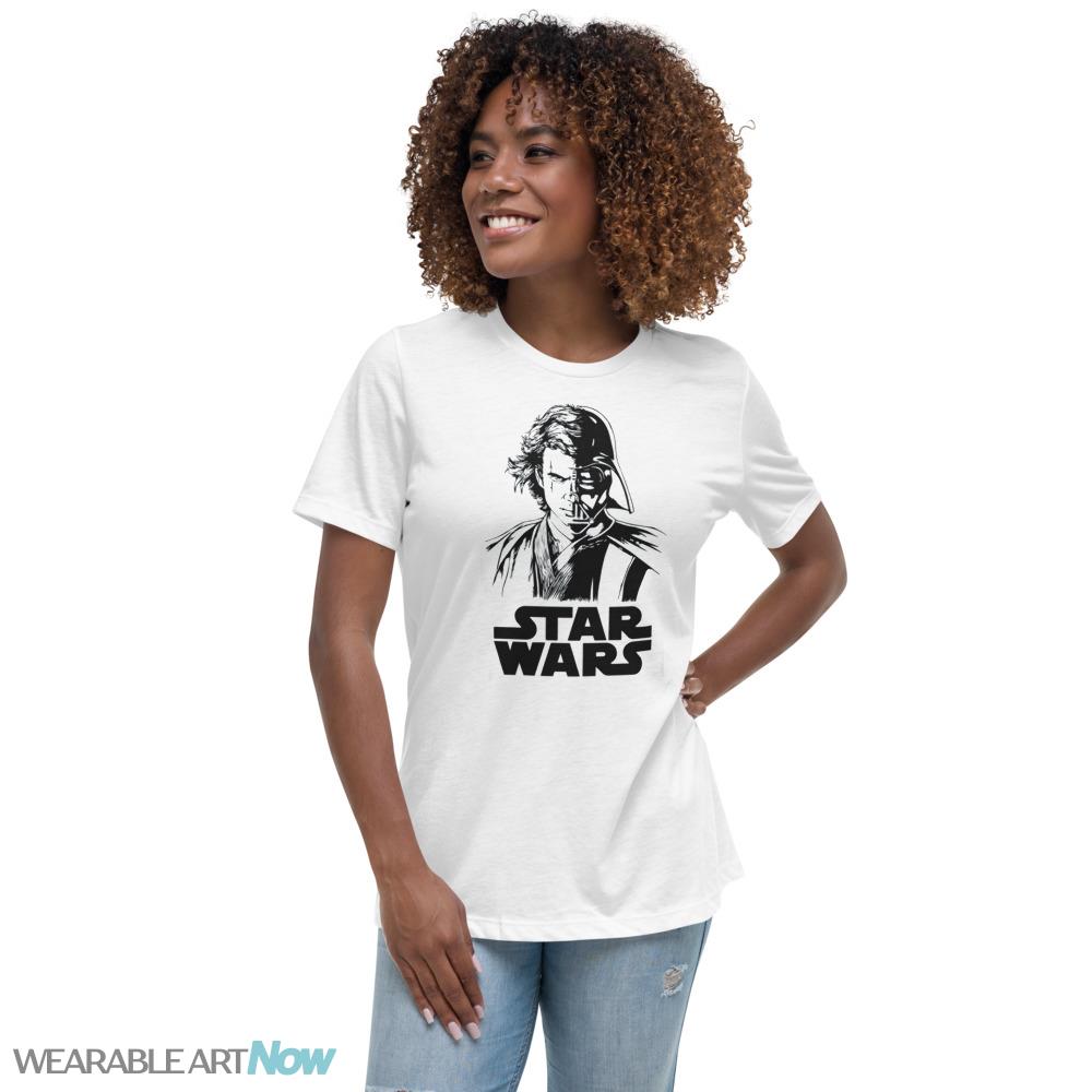 Vintage Star Wars Anakin Skywalker Comfort Colors Star Wars Galaxy's Edge T-Shirt - Women's Relaxed Short Sleeve Jersey Tee