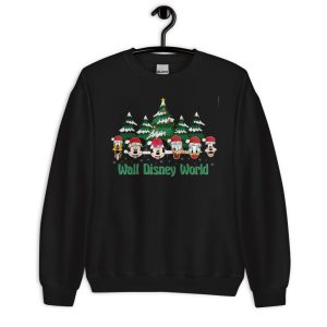 Walt Cartoon World Christmas T-Shirt - Unisex Crewneck Sweatshirt