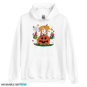 Welcome Great Pumpkin Funny Halloween Shirt - Unisex Heavy Blend Hooded Sweatshirt