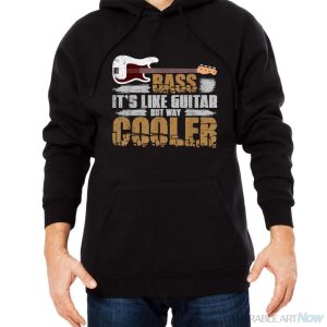 Bassist Bass Guitar Player Gift Bass Guitar Shirt - Men Black Hoodie