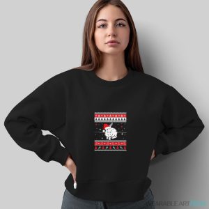 Bunny Rabbit Ugly Christmas Sweater Style Long Sleeve Shirt - Sweatshirt