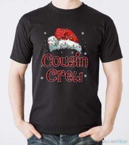 Christmas Cousin Crew Buffalo Red Plaid Pajamas Family Xmas Shirt - Men T-Shirt