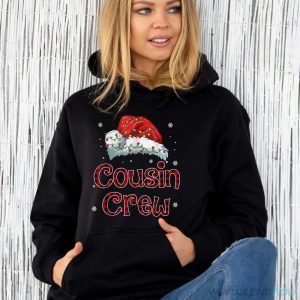 Christmas Cousin Crew Buffalo Red Plaid Pajamas Family Xmas Shirt - Unisex Hoodie