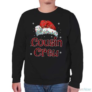 Christmas Cousin Crew Buffalo Red Plaid Pajamas Family Xmas Shirt - Unisex Sweatshirt