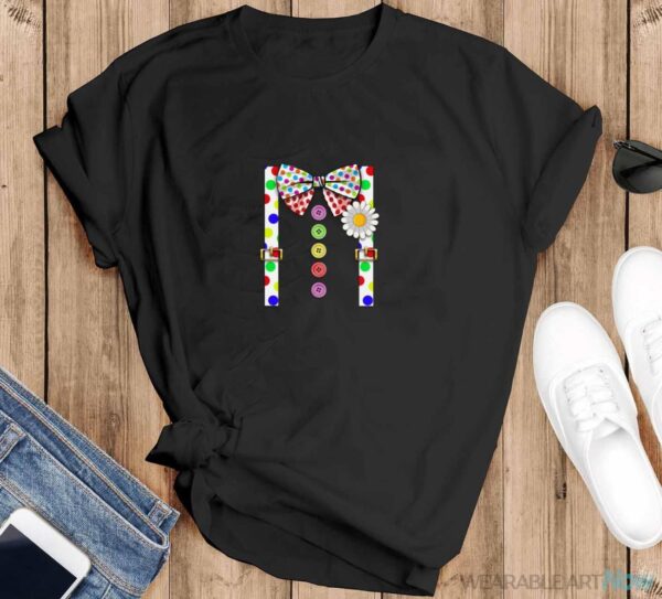 Funny Clown Halloween Circus Rodeo Costume Shirt - Black T-Shirt