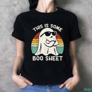 Funny Halloween Boo Ghost Costume This Is Some Boo Sheet Shirt - Ladies T-Shirt