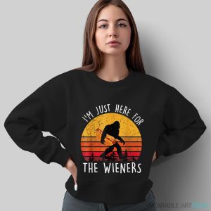 I'm Just Here For The Wieners Funny Fourth Of July Shirt - Sweatshirt