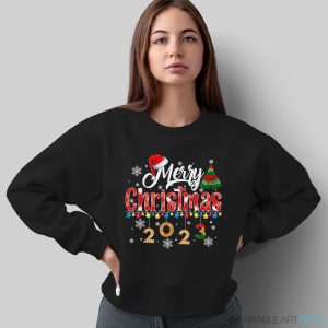 Merry Christmas 2023 Matching Family Santa Elf Funny Xmas Shirt - Sweatshirt