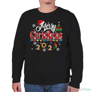 Merry Christmas 2023 Matching Family Santa Elf Funny Xmas Shirt - Unisex Sweatshirt