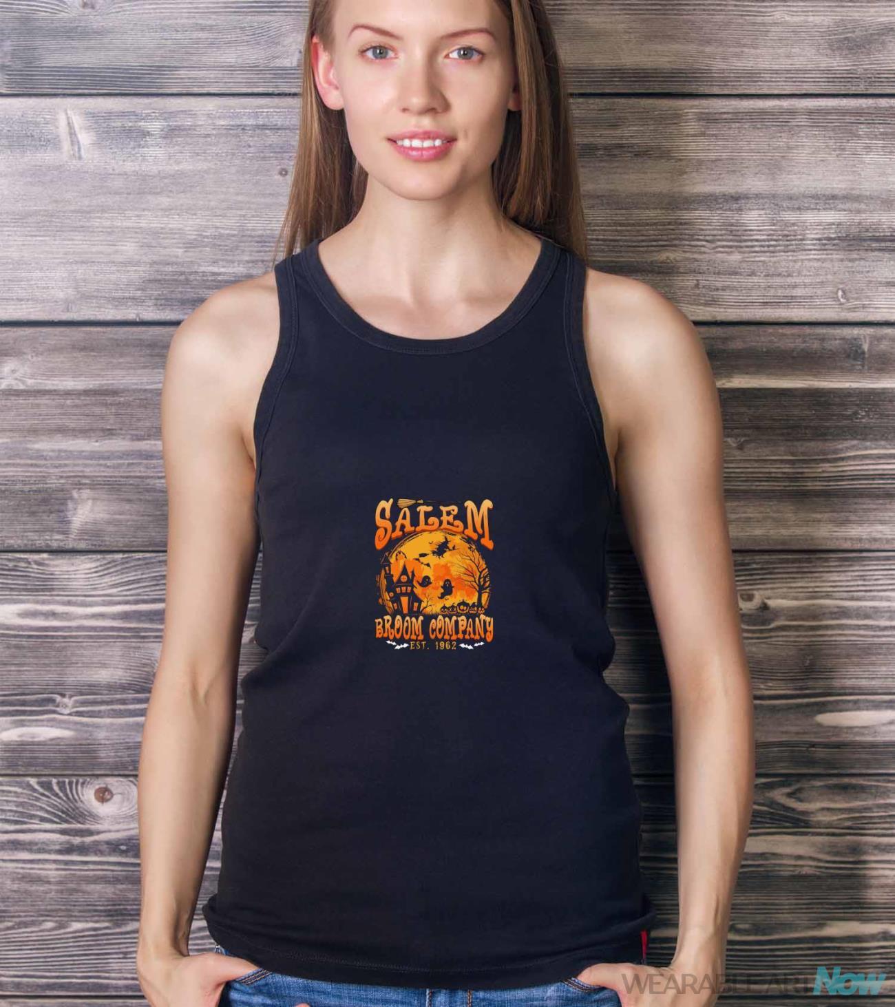 Salem Broom Company Est 1692 Salem They Missed One Witch Shirt - Ladies Tank Top