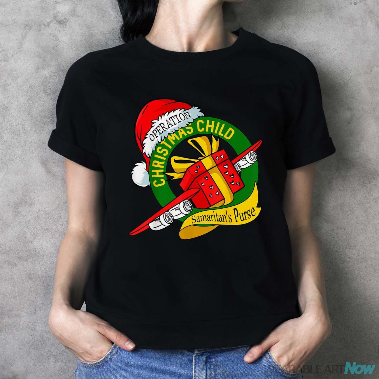 Samaritan's Purse Operation Christmas Child Funny Xmas Gifts Shirt - Ladies T-Shirt