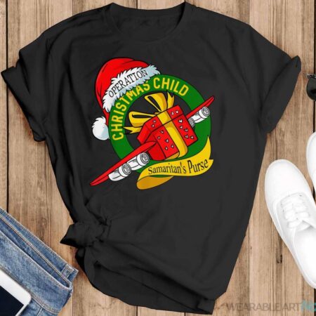 Samaritan's Purse Operation Christmas Child Funny Xmas Gifts Shirt - Black T-Shirt