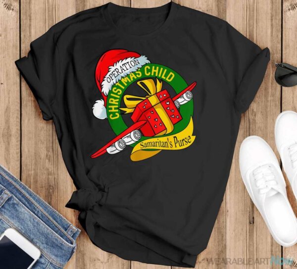 Samaritan's Purse Operation Christmas Child Funny Xmas Gifts Shirt - Black T-Shirt