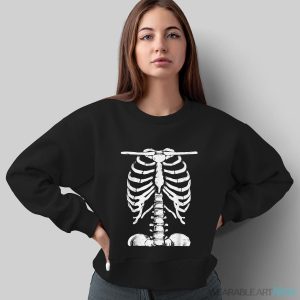 Skeleton Rib Cage Gifts Men Women Halloween Costume Skeleton Shirt - Sweatshirt