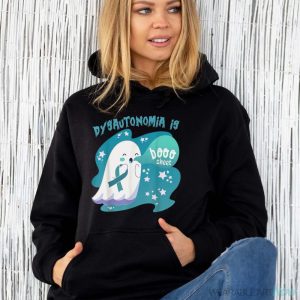 Support Squad Dysautonomia Is Boo Sheet Halloween Shirt - Unisex Hoodie