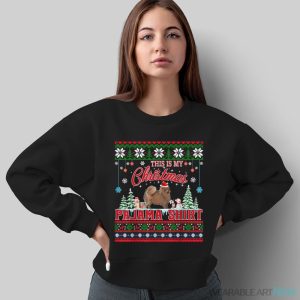 This Is My Christmas Pajama Pomeranian Ugly Sweater Funny Shirt - Sweatshirt