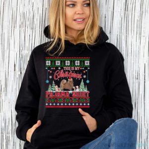 This Is My Christmas Pajama Pomeranian Ugly Sweater Funny Shirt - Unisex Hoodie