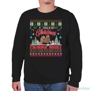 This Is My Christmas Pajama Pomeranian Ugly Sweater Funny Shirt - Unisex Sweatshirt