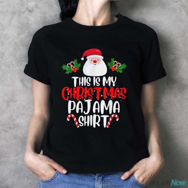 This Is My Christmas Pajama Shirt - Ladies T-Shirt