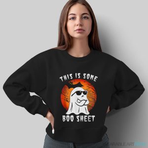 This Is Some Boo Sheet Ghost Retro Halloween Costume Women Shirt - Sweatshirt