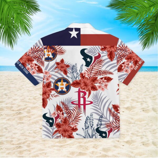 Texas Sport Teams Hawaiian Shirt Product Photo 1