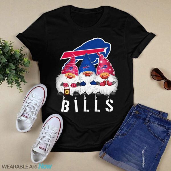 Buffalo Bills Gnomies Christmas T-Shirt Product Photo 1