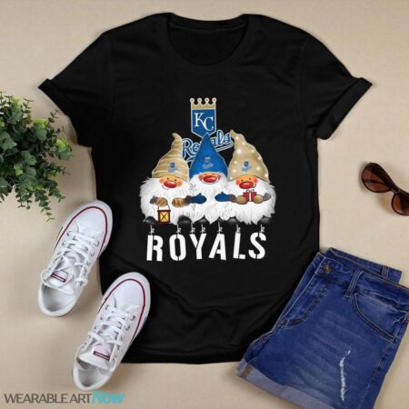 Kansas City Royals Gnomies Christmas T-Shirt Product Photo 1