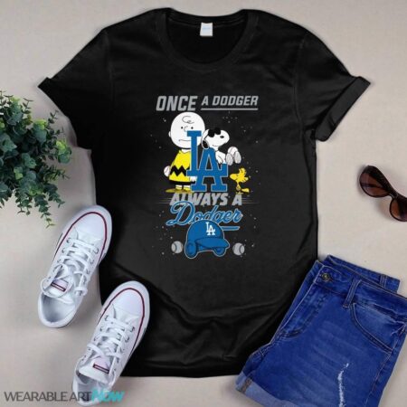 Always Los Angeles Dodgers Cute Snoopy T- Shirt Hoodie Sweatshirt Product Photo 1