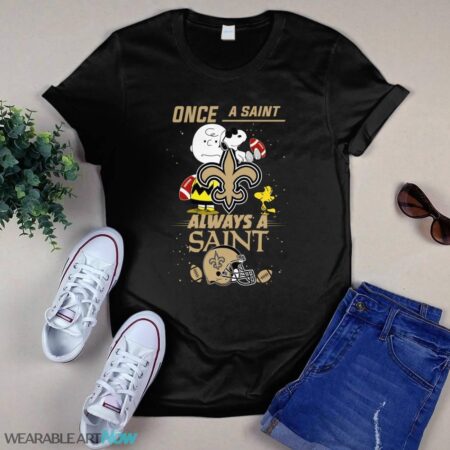 Always New Orleans Saints Cute Snoopy T- Shirt Hoodie Sweatshirt Product Photo 1