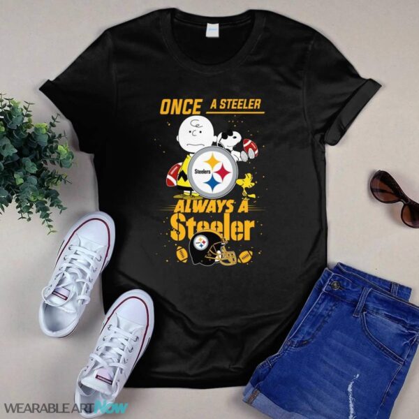 Always Pittsburgh Steelers Cute Snoopy T- Shirt Hoodie Sweatshirt Product Photo 1