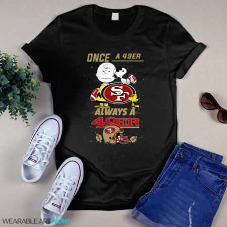 Always San Francisco 49ers Cute Snoopy T- Shirt Hoodie Sweatshirt Product Photo 1