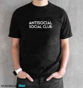 Antisocial Social Club Essential T-Shirt - Black Unisex T-Shirt