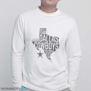 Dallas Cowboys Hometown Hot Shot Graphic T-shirt - White Sweatshirt