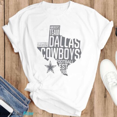 Dallas Cowboys Hometown Hot Shot Graphic T-shirt - T-SHIRT FLAT