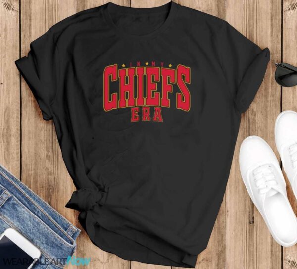 In My Chiefs Era T-shirt, Swift T-shirt, Chiefs T-shirt - Black T-Shirt