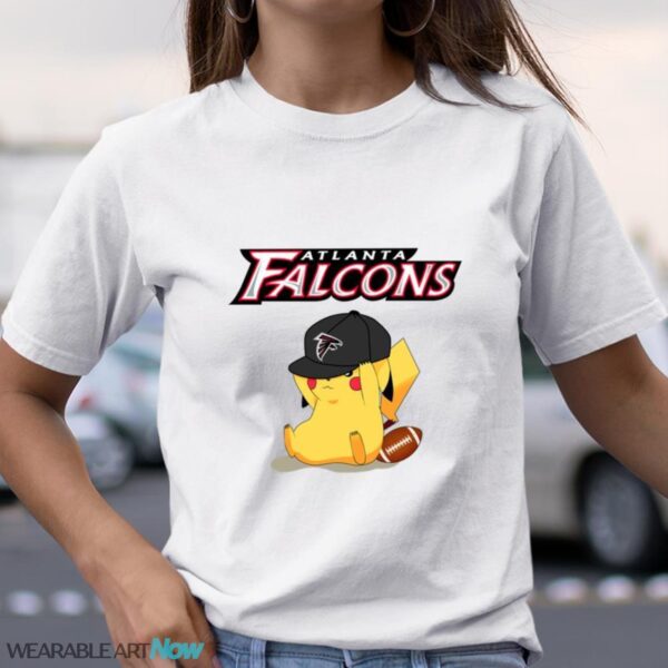 NFL Pikachu Football Sports Atlanta Falcons T-Shirt Sweatshirt Hoodie Product Photo 1