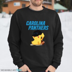 NFL Pikachu Football Sports Carolina Panthers T-Shirt Sweatshirt Hoodie Product Photo 4