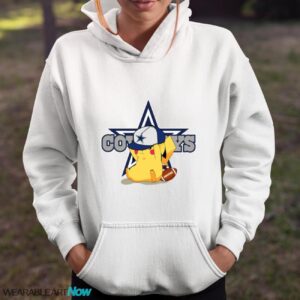 NFL Pikachu Football Sports Dallas Cowboys T-Shirt Sweatshirt Hoodie Product Photo 3