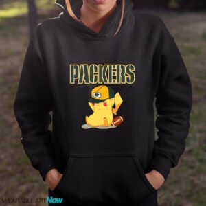 NFL Pikachu Football Sports Green Bay Packers T-Shirt Sweatshirt Hoodie Product Photo 4